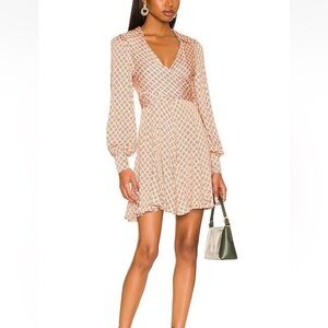 Free People Collared Open Back Dress